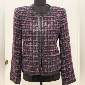 Oscar de la Renta multicolor Tweed Blazer